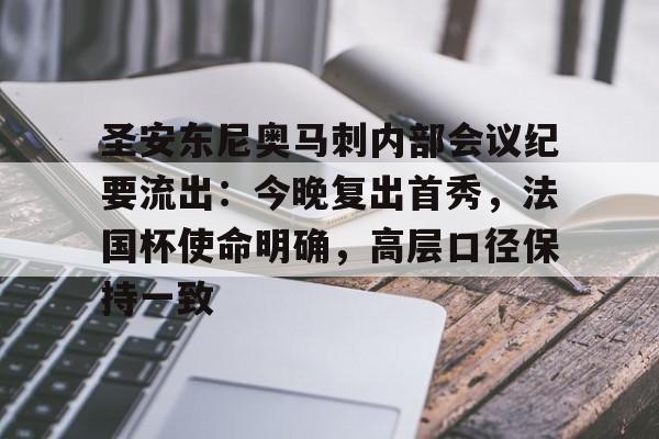 九游体育APP下载-圣安东尼奥马刺内部会议纪要流出：今晚复出首秀，法国杯使命明确，高层口径保持一致的简单介绍